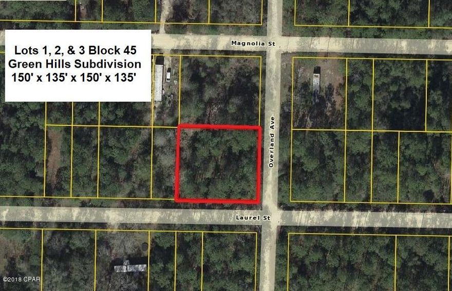 GREAT PRICE on a BIG 150' x 135' Parcel consisting of three Residential Lots just a couple of blocks West of Hwy 231 in Fountain Florida. Conveniently located in the Northern portion of Bay County in NorthWest Florida just 30 minutes North of Panama City for Shopping, Restaurants, Entertainment, and Beautiful Gulf Beaches. ACT NOW to take advantage of this Opportunity  !!