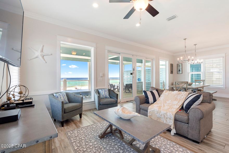 Welcome to 20317 Front Beach Rd., an exquisite beachfront retreat that offers the ultimate in coastal living. This impressive property spans three vertical levels and includes six beautifully appointed bedrooms and 6.5 luxurious baths, making it the perfect family vacation home or a prime investment opportunity.

The expansive living spaces are designed to accommodate large gatherings and provide comfort and style. The home features a private pool, a haven for relaxation and enjoyment under the warm Florida sun. Additionally, the numerous spacious balconies afford unparalleled, panoramic views of the stunning emerald coast, allowing you to soak in the natural beauty and serenity of the Gulf.

With a proven track record of generating solid rental income, this property combines both elegance and functionality, ensuring that you and your guests can indulge in the ultimate beachfront experience while also benefiting from its lucrative potential. Experience the charm and sophistication of coastal living at its finest at 20317 Front Beach Rd.