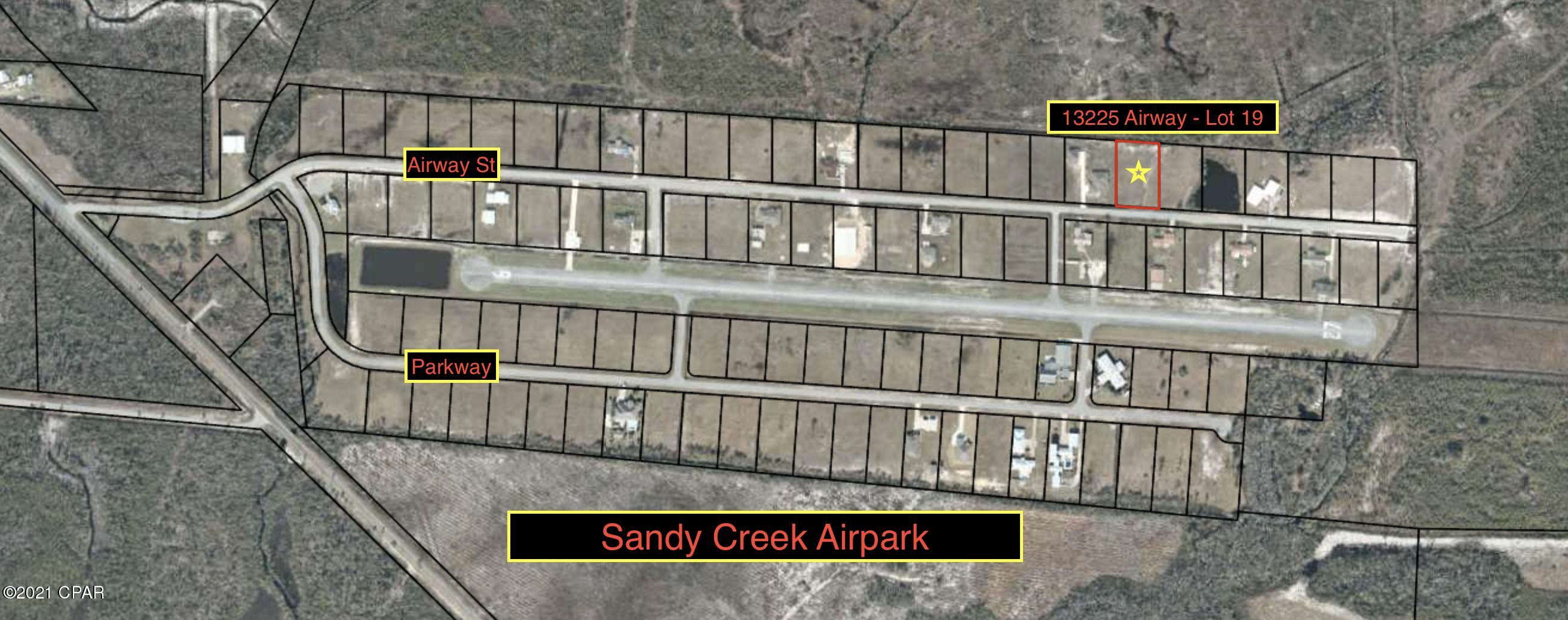 Sandy Creek Air Park - Land