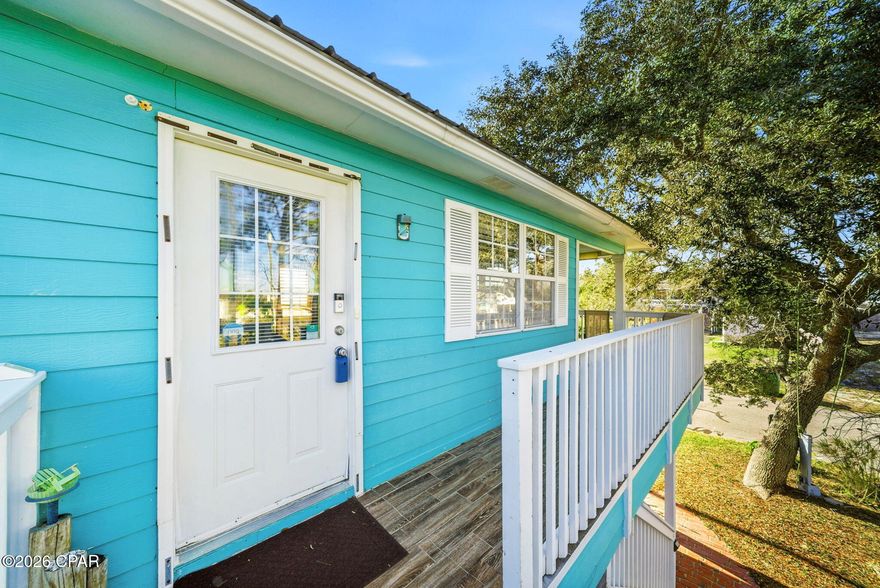 Laguna Beach House...step into this bright beach cottage and let your worries fade away. Sit on the huge front porch or take a short walk to Thomas' Donuts or the white sand on the Worlds Most Beautiful Beach. South after west end, quiet, conveniently located to dining, shopping, airport and 30A. Lots of updates so no worries here...A great primary home or investment. Don't wait come look today and own a piece of paradise.