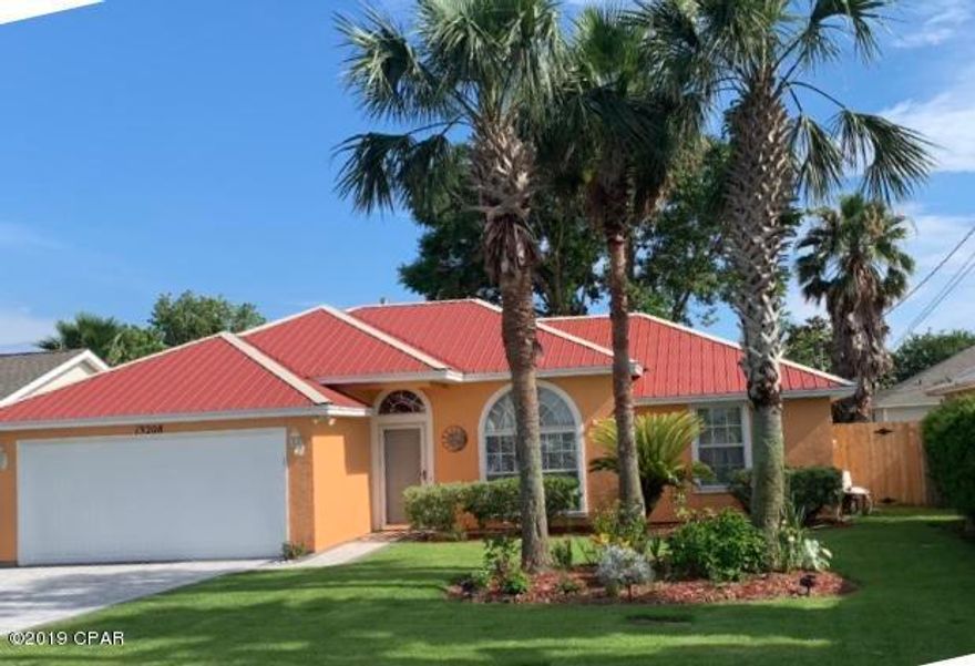 Location! only four blocks to the beach, this move in ready beautiful home shows pride in ownership, very well taken care of with a new roof, new fence, new exterior paint, new sod and sprinklers, new paved driveway and immaculate landscaping! 2 bedrooms, 2 bathrooms plus enclosed cooled and heated Florida room currently used as an office. 2 car garage, lots of storage, linen closet, large w/in closet, master bath has a walk in shower. Amazing backyard with shaded patio to enjoy the beautiful weather! 5 minutes away from Pier Park!

One year Home Warranty with reasonable offer.

Schedule your appointment today to view this gem! CURRENTLY UNDER CONTRACT-SELLING ACCEPTING BACK UP OFFERS
Location! Only four blocks to the beach, this move in ready beautiful home shows pride in ownership, very well taken care of with a new roof, new fence, new exterior paint, new sod and sprinklers, new paved driveway and immaculate landscaping! 2 bedrooms 2 bathrooms plus enclosed cooled and heated Florida room currently used as an office.
2 car garage, lots of storage, linen closet large walk in closet, master bath has a walk in shower. Amazing backyard with shaded patio to enjoy the beautiful weather!
5 minutes to Pier Park!
One year Home Warranty with reasonable offer.
Schedule your appointment today to view this gem!
***This home is for sale, its is currently under contract, it is occupied, its not for rent, please do not disturb owners. Beware of scammers offering it for rent online