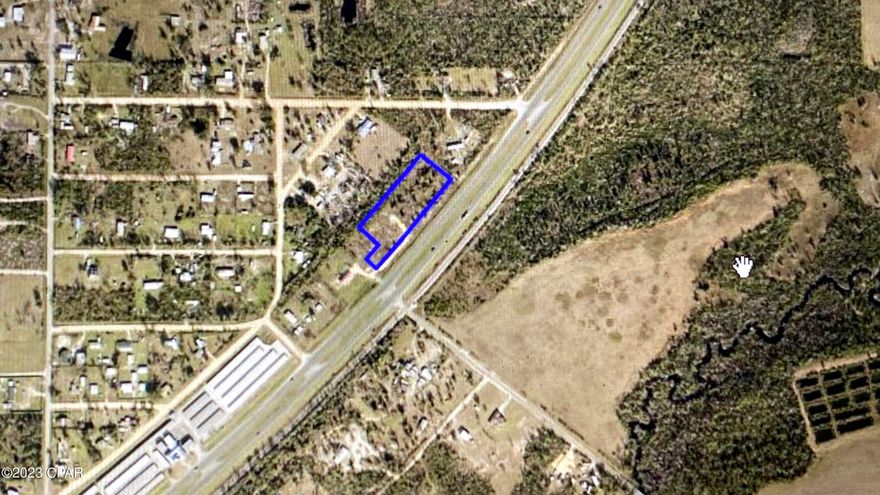2.495 acres of land that sits on HWY 231 in Youngstown, FL. Just a short drive to town and the beaches! Owner financing available with 10% down.
