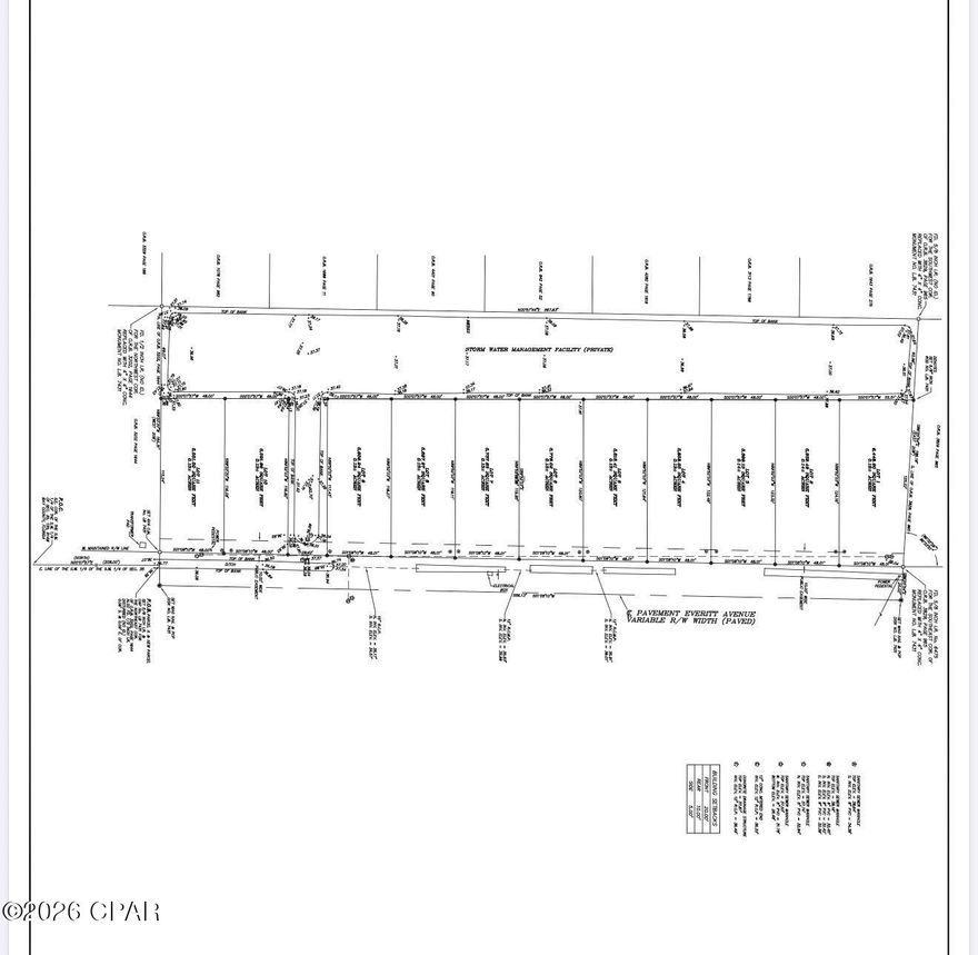 Ready to build. 11 lots City water, city sewer and natural gas.