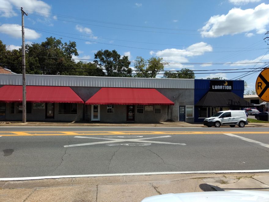 Great business opportunity. Great location, right on main street, with plenty of parking space in front and in back of building.Total of 6 office/retail storefronts, under one roof. Building is in good condition with a good metal roof.