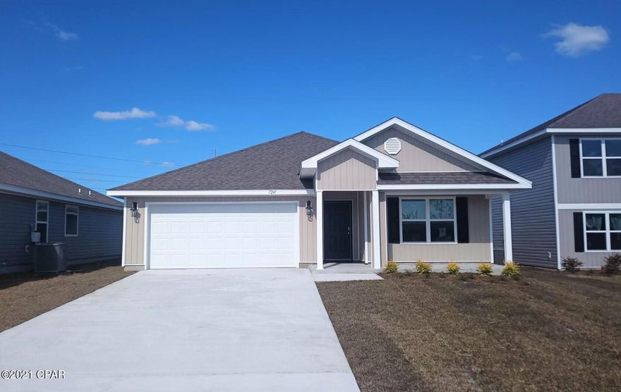 Welcome to the newest phase in Olde Town Village! This gorgeous Cali floor plan has two bedrooms just off the foyer with a shared bath. The kitchen is open and spacious with plenty of cabinetry, a corner pantry, and a center island. The standard appliances include, a stove, microwave and dishwasher.

Bedroom 1 is just off the large living area and has a bath with a dual sink vanity, large soaking tub, separate shower and a walk-in closet. Additional features include vinyl flooring throughout the common areas, carpet in the bedrooms, and nickel hardware on interior doors. Pictures may be of similar, but not necessarily of subject property, including exterior and interior colors.

This home is being constructed with the Zip Sheathing system, providing greater protection than a traditional housewrap from damages due to wind, rain, and extreme weather. 

This home comes standard with a Smart Home Technology package which includes a KwikSet keyless entry, Skybell doorbell, automated front porch lighting, an Echo Dot device, and Quolsys touch panel which can be integrated to control your lighting, thermostat, front door and so much more. A builder 10-year structural warranty is also included.