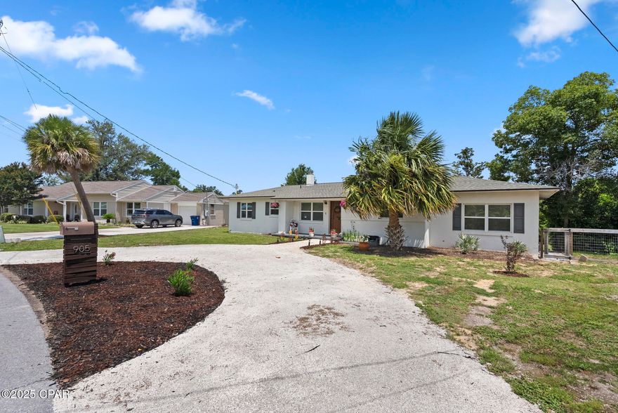 Priced to move. Move in ready in the Cove.
This 4 bedroom, 2 bath home offers 1,707 square feet of clean, functional living in one of Panama City's most sought after neighborhoods.

Just minutes from downtown, local shops, restaurants and the waterfront, the location alone adds long term value.

Inside, the home has been thoughtfully updated with new flooring, white quartz countertops, stainless steel appliances, custom cabinetry and fresh craftsman style trim. Plumbing and electrical have already been updated, giving buyers confidence from day one.

The oversized backyard offers space to relax, entertain or build out your vision. The extra wide driveway easily accommodates multiple vehicles, a boat or an RV.

Located near St. Andrews Bay Yacht Club with public boat access close by, this is a true golf cart friendly lifestyle.

Updated, well located and now priced to create real opportunity. This is one of the best values currently available in the Cove. Come take a look.