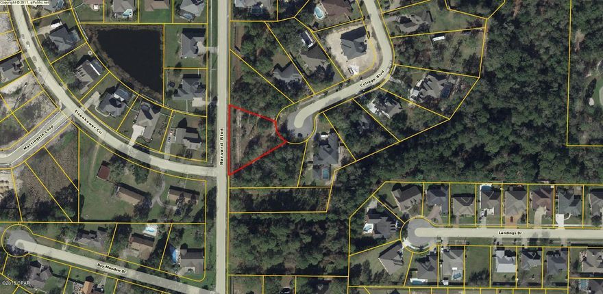 Lot in the Mill Bayou Estates neighborhood! High and dry located in flood zone X.