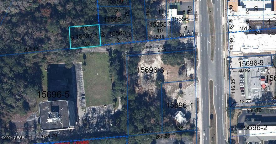 The parcel is located within the U8: Urban 8 zoning district with endless uses. The list of uses is available. The property has been surveyed and there is a deeded easement to this property. The property is still wooded and undeveloped. It's ready to be transformed into what fits your needs. Not many parcels of this size in the area are available for sale. Close drive to US Hwy 441 / SW 13th St. Property adjoins Lake Shore Towers and is right down the road from Shands Hospital.