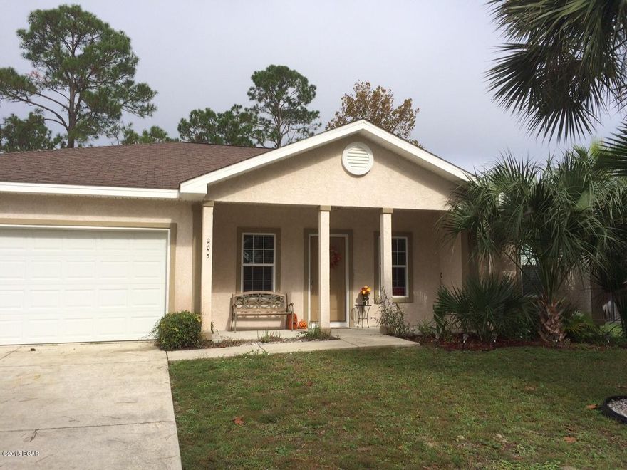 3 Bedroom 2 bath house with large fenced backyard located just West of Pier Park and Frank Brown Park.