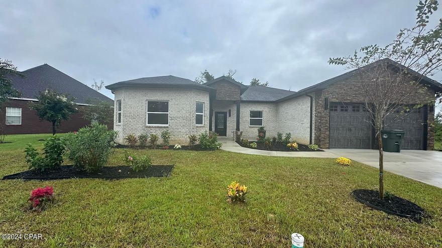 Located in one of Lynn Haven's most coveted neighborhoods, this stunning new construction house offers the perfect blend of modern luxury and comfortable living. With a split floor plan of 4 spacious bedrooms and 2 well-appointed baths, this residence is designed to exceed your expectations.