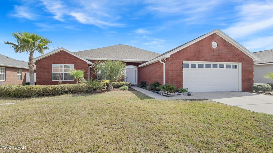 'CURRENTLY UNDER CONTRACT, SELLER ACCEPTING BACKUP OFFERS'. Here's your chance to own a well maintained all brick, 4 bedroom/2 bath home in the sought after Hammocks neighborhood. No carpets in this gem, tile and LVP flooring throughout the home. There is a HUGE sunroom with access from the living room or master suite. The master en suite has a large vanity, his and hers walk in closets, linen closet and a tub/shower combo. There are 3 very spacious guest bedrooms, guest bathroom, and lots of storage. The backyard is a peaceful oasis with low maintenance landscaping. This neighborhood features a community pool, sidewalks, street lights and pet stations throughout the community. All sizes/info/measurements are approx; please verify if important.