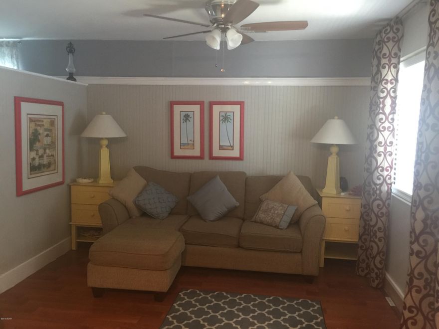 It's the perfect little cottage getaway for any beach lover.  New cabinets and appliances.  Recently painted and fresh linens and bedding to carry out the beach theme.  Floor to ceiling drapes with 2' faux white vinyl blinds. Call today to see this Emerald Coast gem.