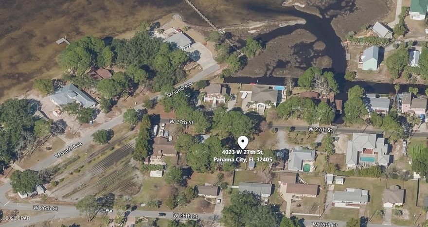 Excellent lot to build your dream home on in the Pretty Bayou area. Surrounded by  many high end homes with a bay view opportunities like this do not come often. Great central location with proximity to boat ramps, and the major 23rd Street corridor.