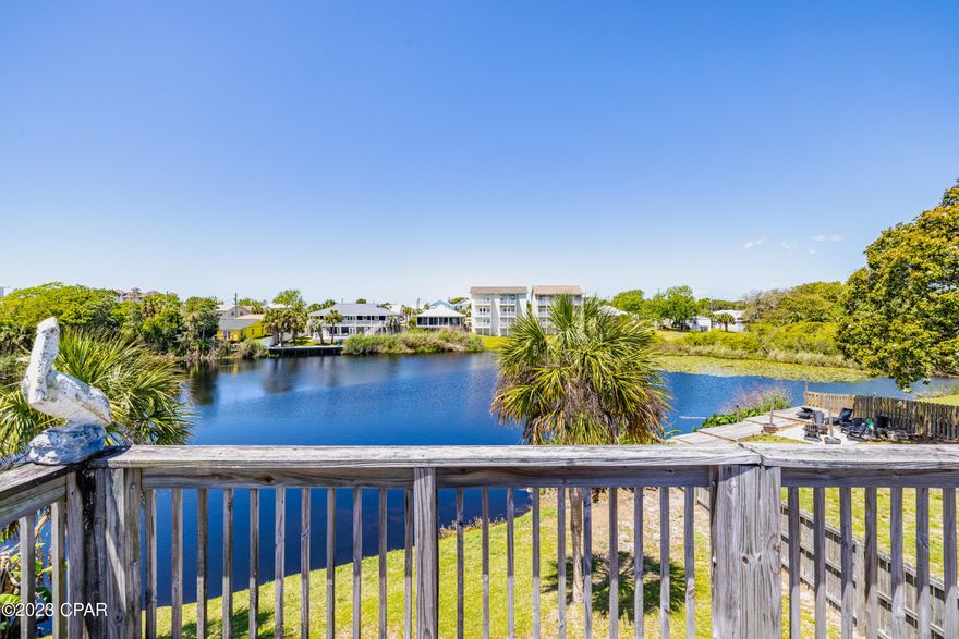 Taking Backups the phrase 'CURRENTLY UNDER CONTRACT, SELLER WILL CONSIDER BACKUP OFFERS Check out this new beach favorite! This adorable, lake-front Laguna Beach cottage sits on Lake Charlie-Claude and is only a few blocks from the beach! This property is an absolute treasure, inside & out! This charming cottage features beachy decor, a beautiful kitchen & functional open floor plan. Added bonus - this home is being sold furnished! The location can't be beat, making this home perfect for a cozy beach getaway or short term vacation rental! The outside features an amazing deck with an inviting tiki hut overlooking the lake. There is an outside laundry shed, a tool shed & lookout deck. This sweet home is located in the golf cart friendly, highly sought after beach community of Laguna Beach. Laguna Beach is known for its beachy lifestyle & desirable reserved beach area! You will love the locals' grocery store (The Carousel) complete with a gift shop, local produce and a wine cellar. Another favorite local spot in the community is Thomas Donuts & Ice Cream Shop, which is directly across from the beach. The location is brilliant! Only minutes from Pier Park, Carillon Beach & the 30A Corridor. Don't miss this one!