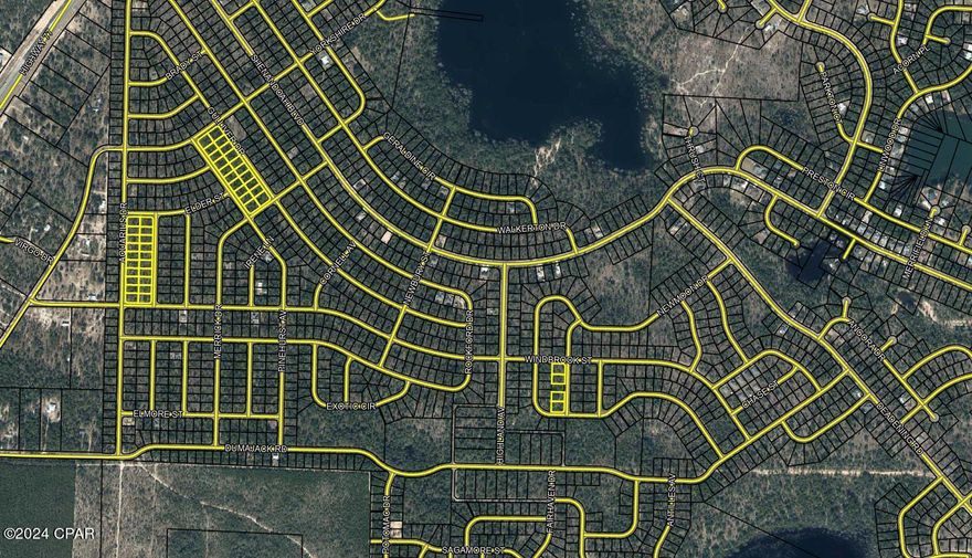 45 lot package in Sunny Hills.