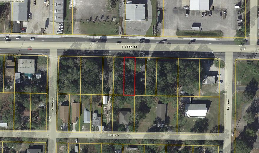 Nice lot near Harris and Bay Avenue.  Could go Commercial or Residential.