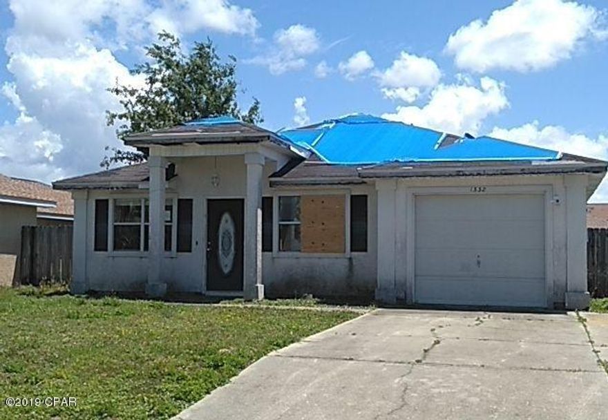 Great opportunity to rehab a 3 bedroom, 2 bath home with garage located in Venetian Villa Subdivision. Property is conveniently located to Lynn Haven, Panama City, hospitals, doctors, shopping, and entertainment. Make your private showing appointment today. Home sold as-is.This property may qualify for Seller Financing (Vendee).