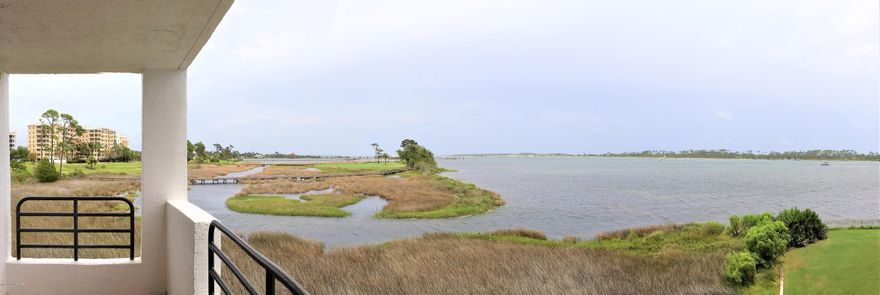 Get ready to come home to your immaculate Lagoon front condo home, nestled on the 5th hole of the famous Nicklaus designed course at Bay Point. This unit is in the 6 stack of Lagoon Towers that features the only units that share no common walls with any other unit. This unit comes tastefully furnished with new appliances and pristine furniture throughout. It has new tile floors in the living room, bathrooms and kitchen, new carpet in both bedrooms and a new A/C. This unit has been owned by the same couple since new, and has never been on the rental market. This second floor corner unit has sweeping views of north lagoon and St. Andrews state park beyond. Relax on the balcony and enjoy your morning coffee as the sun comes up over Shell island. Then have your afternoon cocktail as you watch the boats come in from their day on the water. Kick back and enjoy waterfront living at its best here at Lagoon Towers in beautiful Bay Point. 

Lagoon Towers has undergone an extensive post hurricane remediation project that included replacement of the entire roof on both the main building and the pool building. The project also included a complete repainting of both buildings. The replacement of all exterior breezeway flooring is in progress and should be completed by the end of July.