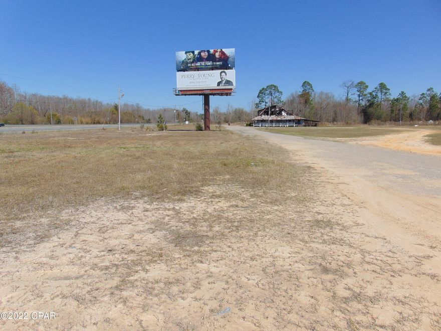 A total of 44.37 acres off Highway 231 slightly past Alford and opposite of turn off Kynesville Road to the Florida Mariana Taverns. Left land consist of 2 parcels with 2200 square feet of 231 Frontage.  The right land has around 1800 square feet of 231 frontage and comes with a small RV Park consisting of 5 slots.  There are four slots rented with owner receiving around $1500 monthly on rent.  Great opportunity to expand the small RV Park with plenty of room, and excellent location off Highway 231.  With the price you get two parcels on left and right side of 231 and small RV Park which totals 44 acres.