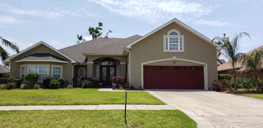 BEAUTIFUL Move In Ready Home in the wonderful neighborhood of The Meadows & The Pointe.  This central location makes for easy access to all that Bay County has to offer! This stunning home features 4 bedrooms and 3.5 baths, updated Kitchen with open living! Home also features a large screened in patio area with hot tub, new privacy fence, new roof, new kitchen and hallway flooring.  Minimal damage from Hurricane Michael and all repaired. All information should be verified by buyer and/or buyers agent.