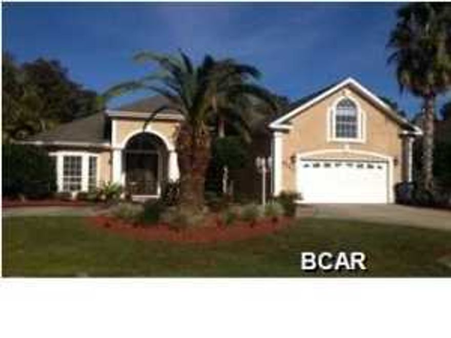 Reduced Again!!!! This is a Short Sale - This custom built home is located on a large corner lot in a fabulous neighborhood. This GRAND open floor plan features 4 Bedrooms 3.5 Baths and a Bonus room that can be used as a 5th Bedroom, Children's Playroom or Rec Room. The BONUS room is located upstairs and gives you complete privacy. Also boasting hardwood, tile and new carpet, high ceilings, crown molding, and tray ceilings. Large living room with gas fireplace, separate dining room, large kitchen with breakfast bar, breakfast area, center island, granite counter tops, beautiful cabinetry, and walk in pantry with lots of space. Master bedroom offers tray lighted ceilings, french doors and new carpet. Master bath comes with double vanities, separate shower, whirlpool tub and hugh walk