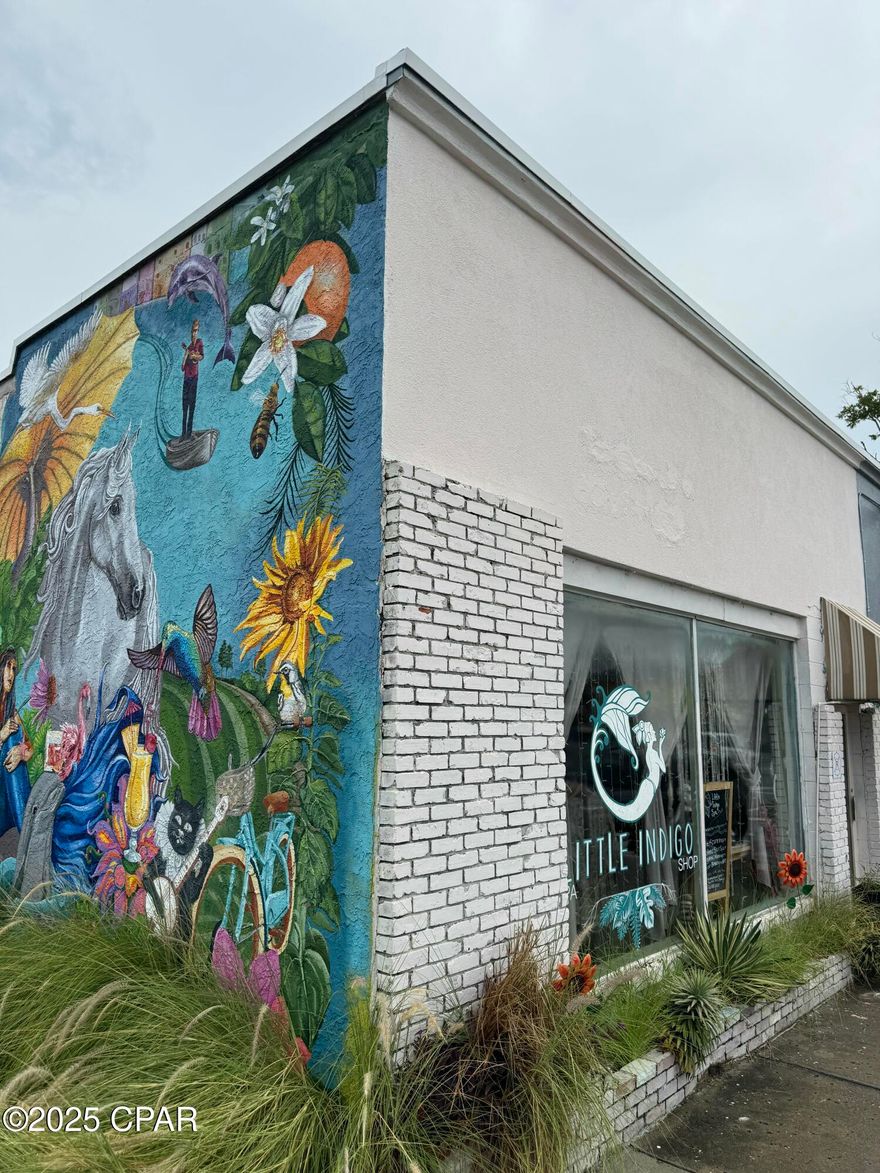 St. Andrews Downtown. 1121 Beck Avenue. 1975 Sq/Ft of Retail/ Commerical.  Great location next to ST. ANDYS Sports Pub and Burgunbarrel Restaurant.  1/2 Block to St. Andrews Marina with new 167 slip Marina coming soon.  Lots of foot traffic. Plenty of City Parking close by.  $3,500 + tax.