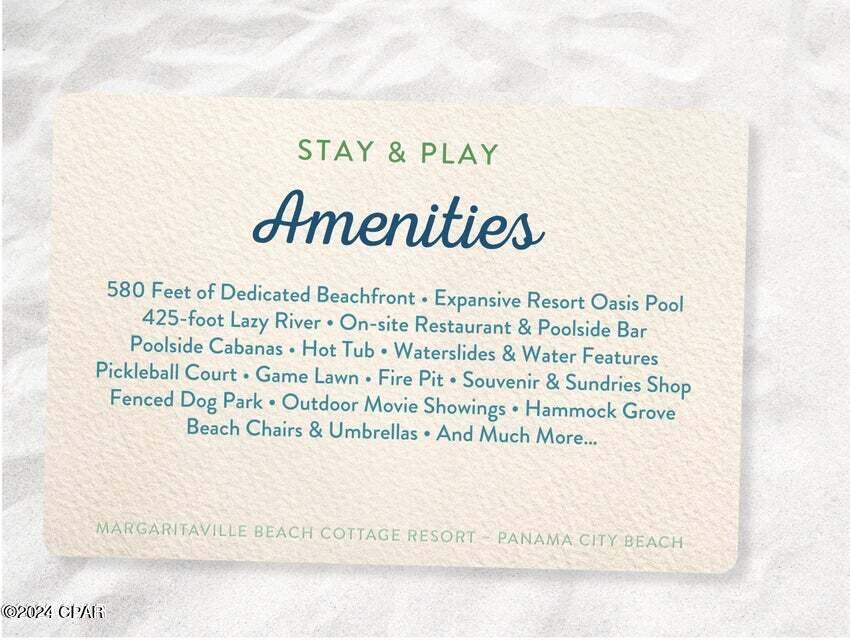 Margaritaville Cottages - Residential