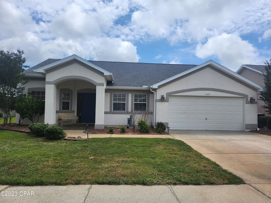 Three bedrooms, two bath home in the Hammocks for rent. Large, fenced backyard, Screened porch, community pool. The home features crown molding, Corian countertops, and closet built ins.