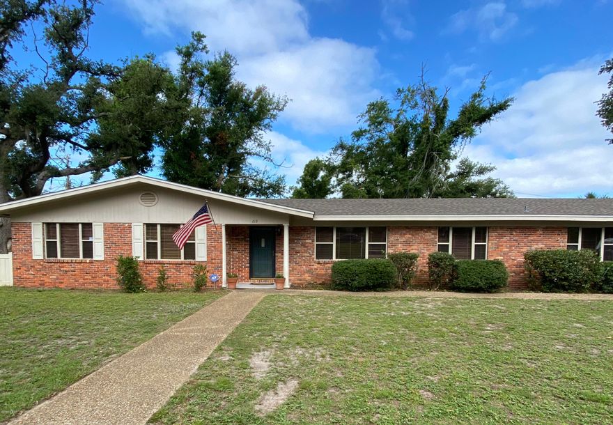 CURRENTLY UNDER CONTRACT, SELLER ACCEPTING BACKUP OFFERS. This home is located on a corner lot and is full of charm. A 3 bedroom 2 bath with 1800 square feet. The home features a new roof and new A/C. The floor plan is perfect for any size family featuring formal living room with hardwood floors, family room, and dining room. Don't let the age fool you because the home was completely remodeled in 1999 and despite Hurricane Michael, there are still a few grand ole oaks! The home has lots of custom features throughout like crown molding, and hardwood flooring. The kitchen is open to the family room and is directly off the carport for easy access to grocery unloading. There is a large pantry, breakfast bar and lots of cabinets The exterior features are not to be missed. A single car garage (not many Cove homes with a garage) with a workbench and storage, ally access for easy boat parking, and a corner lot with great curb appeal. The laundry room is spacious with a sink and folding table. 
Walk to downtown, eat at some of Bay County's finest restaurants, see the fireworks from your front porch, take a stroll down beach drive and watch the sunset everyday over the bay just 2 blocks away. This house is a great deal and you won't be disappointed!
The home is PERFECTLY located between Tyndall Air Force Base and beautiful Panama City Beach.