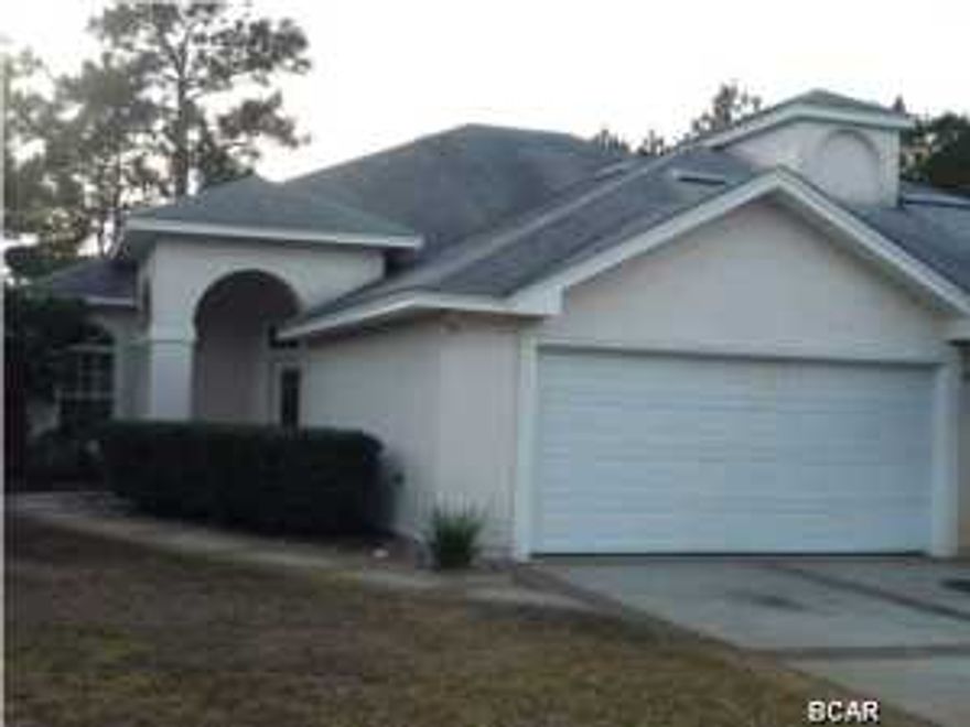 ***Bank Owned***3 Bedroom/2 Baths in Dolphin Bay, A Gated Community conveniently located just moments from the Hathaway Bridge. An Open Floor Plan with Screened Porch, Extended Tile and Wood Flooring. Master suite featuring separate vanities, glass shower and jetted tub.