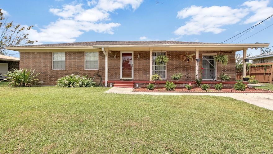 Currently under contract, Seller accepting backup offers. Solid 3 bedroom/2 bathroom brick home, centrally located between 15th and 23rd Street. This home offers updated vinyl flooring in the living room, hallway and converted den space. Newer HVAC system installed almost 2 years ago. Kitchen does feature updated refridgerator/stove/oven. No dishwasher, but the plumbing is there for easy install. Some minor cosmetic damage, but overall home had minimal hurricane damage. Spacious backyard offers new privacy fence. Yard shed is damaged on the backside, but still usable and can be patched with the right DIY Buyer. Why rent when you can make it your own?...Call today to preview! All sizes/info/measurements approx; please verify if important.