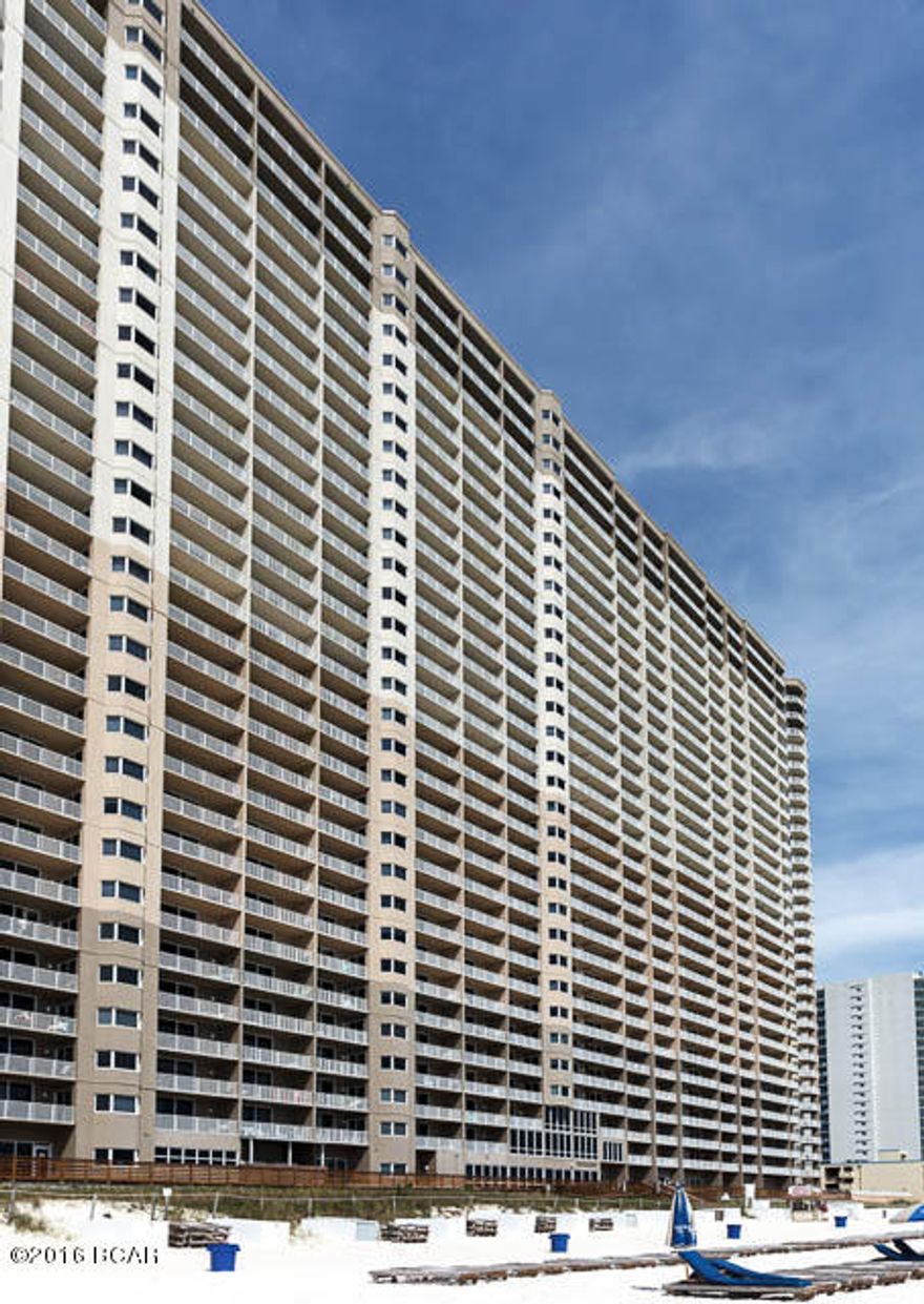 Incredible coastal views from this 2 bedroom 2 bath west end unit at Tidewater.  Quiet location in building offers a wonderful life style for permanent or second home buyers and rental guests appreciate the open kitchen dining and living arrangement.  You must see this unit during the day and in the evening to appreciate the magnificent views and lights. Tidewater has it all including a movie theater, heated indoor pool coffee/sundriesp shop,  bar and grill, fitness center with large spas overlooking the beautiful beach and gulf, and two large Gulf front pools.