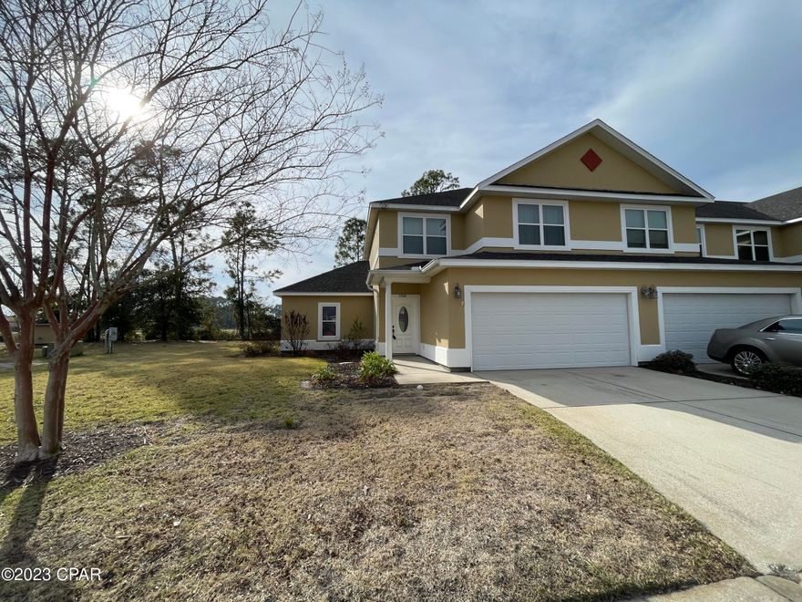 For Lease - Annabella's Townhome in the heart of Panama City Beach with the largest floor plan offered at 4 Bedrooms, 3.5 Bath. Two Master Suites with en suite bathrooms, upstairs has a jetted tub and separate shower, downstairs a tub/shower combo, both with double vanities and walk-in closets. Two additional bedrooms upstairs with shared hallway bath; Laundry with washer/dryer set; Downstairs is the main living space with coastal vibe colors and shiplap. The kitchen conveys all appliances with granite counters, large breakfast bar and pantry closet. Large living room with walls made for big screen tv lounging; Huge paver patio out back; 2 Car Garage; Annabella's is a medium sized townhome community, nice for walking the pups or taking a stroll. Community pool in middle with bathhouse, patio furnishings with umbrella's and loungers. Come check out this gated community within a 10 minute drive to NSA & Panama City and 20 minutes to West Panama City Beach. Central to grocery stores, shopping and dining. ***Pets negotiable with $250 pet deposit, $50 pet fee, $25 per month pet rent.