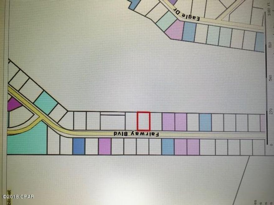 Great building lot to build your dream home, The lot backs up to the golf course.