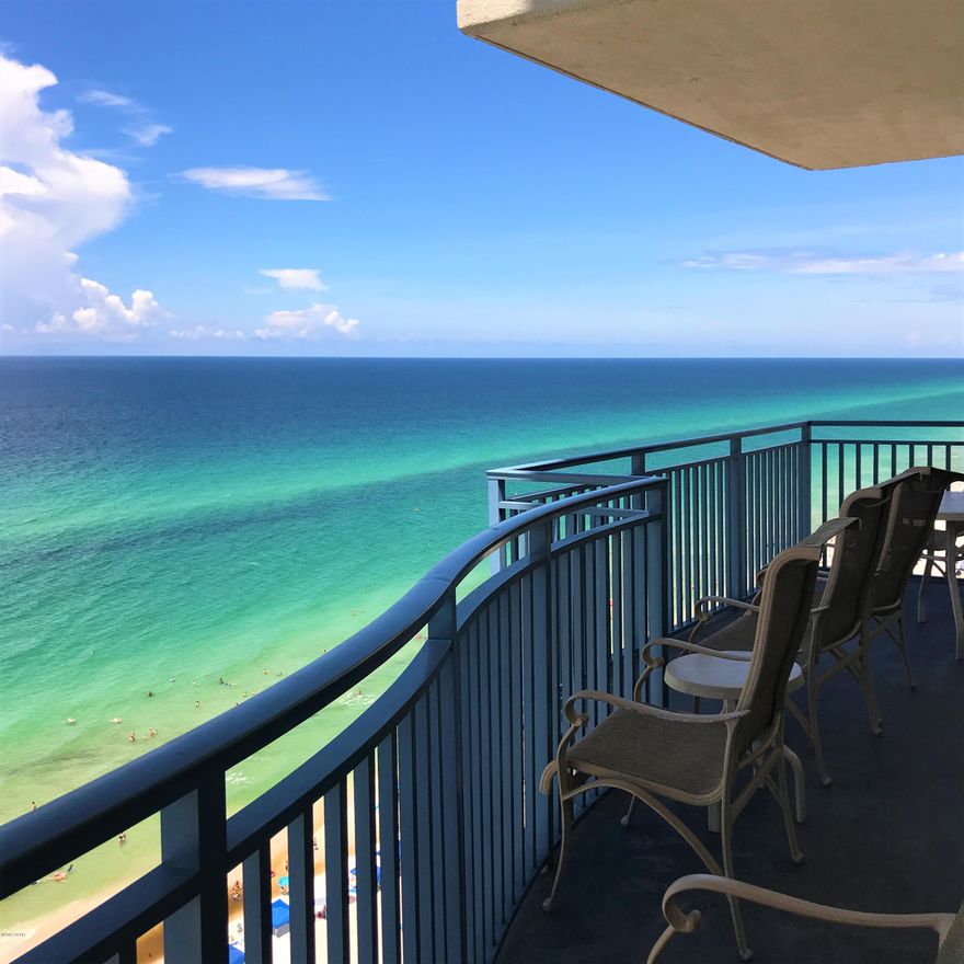 CURRENTLY UNDER CONTRACT, SELLER ACCEPTING BACKUP OFFERS.  STERLING BREEZE 3BD LOCKOUT. RARELY AVAILABLE! Gorgeous, almost 2000 square foot 3bd/3bth WEST END unit w/LOCKOUT. The oversize 248sf balcony offers PANORAMIC views of the breathtaking Gulf of Mexico. Being one of the only developments to allow grills on the balcony, cook dinner on your new $3500 electric grill while you relax & enjoy the amazing sunsets. Sterling Breeze is an upscale development in a highly desirable location as the closest high rise West of Pier Park. Unit has new carpet, 2 new water heaters replaced in 2018, new grill, etc.. Lock out unit complete w/ kitchen, bedroom, closet, dressing area, full bath, separate entrance & private balcony.  Excellent rental potential! All information to be verified if important