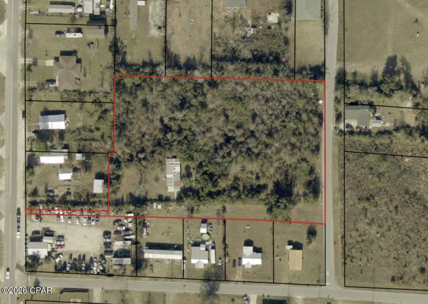 Small subdivision or multifamily development opportunity in Springfield. Approximately 3 acres zoned MU allowing up to 15 units per acre. The property is high and dry in Flood Zone X with utilities available along Bob Little Rd and Hammonds Dr, and per the City of Springfield the existing utility infrastructure in the area is capable of supporting multifamily development. The parcel offers approximately 290 feet of frontage on Hammonds Dr. Access from Bob Little Rd is currently via a small easement only, and future development will likely be accessed from Hammonds Dr. There is an older house on the property that will likely need to be removed.