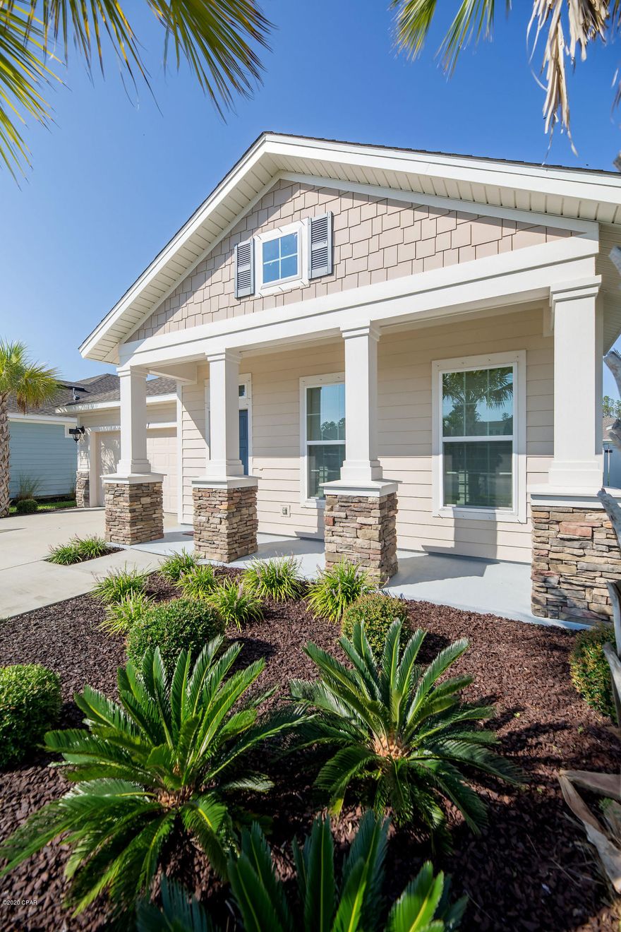 NO Showings until Saturday 8-8-20. Stunning David Weekley built home in the high demand community of Breakfast Point.  Kids can walk to school, golf cart ride to the grocery store, Low HOA fees,  Excellent location.  With the increased demand for work from home spaces this home features two separate spaces for the family that has two members needing their own ''Zoom Room''/ office.   Meticulously cared for this makes this home feels like it is brand new. 30 Minute drive to Tyndall AFB, 11 minutes to the Navy base and minutes from the beach.   Not many move in ready homes in this price rang, See agent remarks for showing instructions.