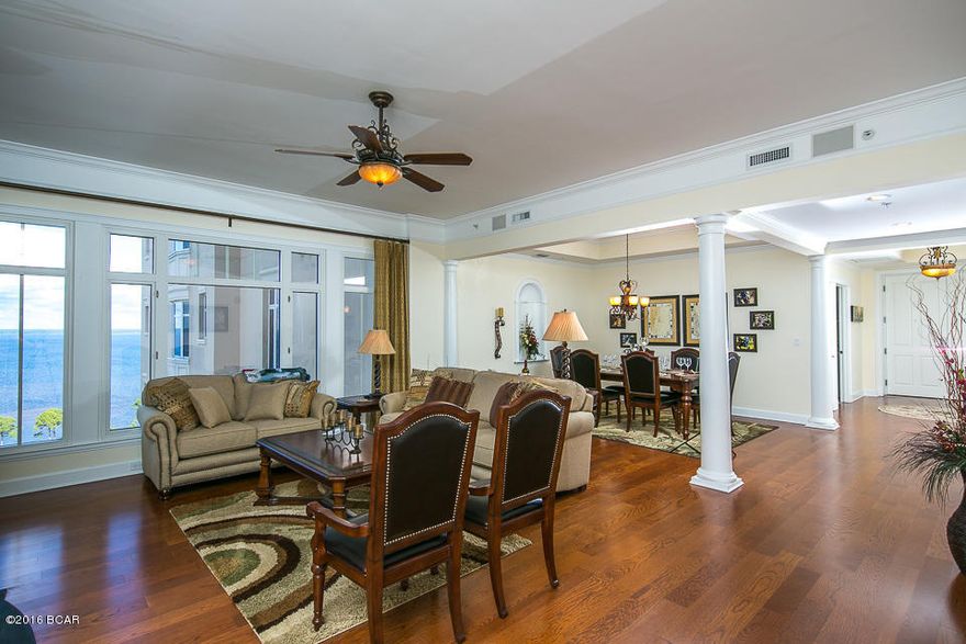 Virtual 3D Tour with interactive Floor Plan. An 12th floor of highly coveted Tower 1 at One Water Place in Destin's Kelly Plantation, is a 2,649 Sq Ft ''Barclay'' floor plan featuring 3 bedrooms, 2 and a half bathrooms. A open-concept living/dining room/kitchen, outdoor patios with two exit/entry points which face both the gulf  bay, allowing for spectacular views in nearly every direction. This is a second home for these owners and it shows like a model, as it is sparsely occupied. This condo is highly maintained with added upgrades, such as Plantation shutters in the Master Bedroom and Master Bathroom, custom kitchen cabinets and an overall appeal of a brand new condo. The kitchen and bedrooms possess lots of natural light coming from windows with incredible vistas of the Gulf. Sitting on the 12th floor of highly coveted Tower 1 at One Water Place in Destin's Kelly Plantation, is a 2,649 Square Foot ''Barclay'' floor plan featuring 3 bedrooms, 2 and a half bathrooms. A open-concept living/dining room/kitchen, outdoor patios with two exit/entry points which face both the gulf bay, allowing for spectacular views in nearly every direction. This is a second home for these owners and it shows like a model, as it is sparsely occupied. This condo is highly maintained with added upgrades, such as Plantation shutters in the Master Bedroom and Master Bathroom, custom kitchen cabinets and an overall appeal of a brand new condo. The kitchen and bedrooms possess lots of natural light coming from windows with incredible vistas of the Gulf and the Bay.

Even the soaking tub has gulf views. The additional bedrooms have their own separate hallway with built-in shelving. The smaller of the two bedroom could easily be converted to make an office or project room. The larger bedroom is perfect for family or friends coming to visit , or it could be converted into a media room. The combined bath between these two bedrooms can be closed off to make a powder room near the entry plus a full bath attached to the guest bedroom. Additional appointments include a laundry room that is large enough to add additional storage space or even a Butler's pantry. The location is superb for all of Destin's finest shopping, dining and entertainment, yet the tucked away setting deep amid Kelly Plantation gives you an exquisite sense of sanctuary.This unit conveys unfurnished, although any or all of the furniture is negotiable during the transaction process. This unit is priced to sell and is "move in ready". The photographs show the incredible amenities that come along with living at One Water Place