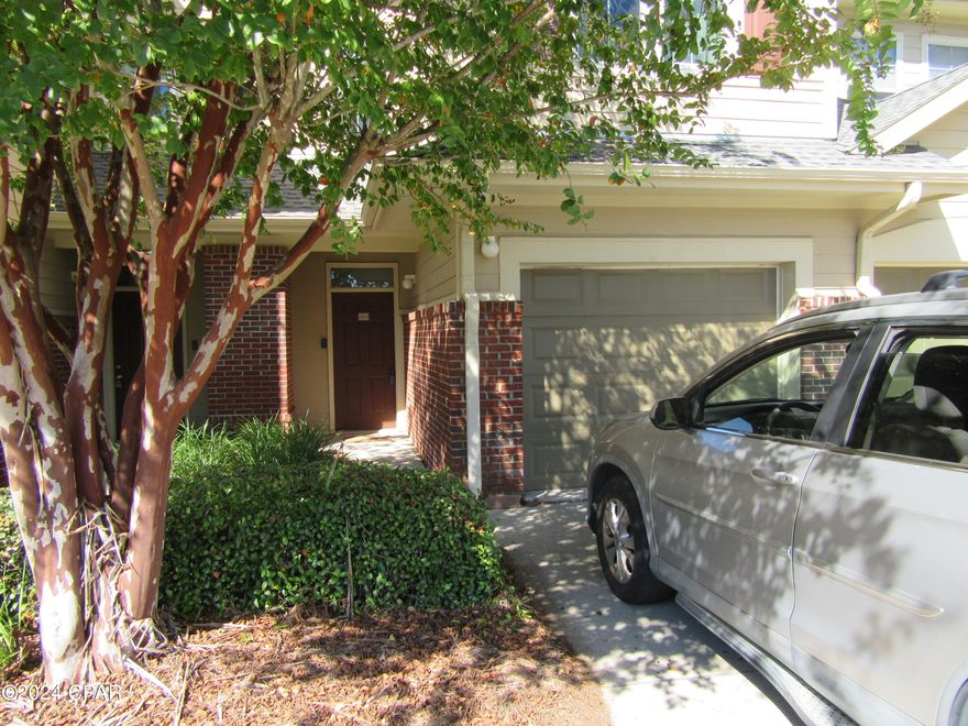 Beautiful 3 Bedroom unit in much desired Baldwin Rowe Townhomes. The interior offers hardwood floors, granite tile counters plus crown molding, upgraded features, fixtures, stainless appliances, the living area is very large and opens to a screened porch in the back. Clubhouse and Swimming Pool. All property sizes and ages are approximate, please measure and/or verify if important. School assignments are subject to change, please check with Bay County for most accurate information. Deposit is the same as the rent. Pets not Allowed.