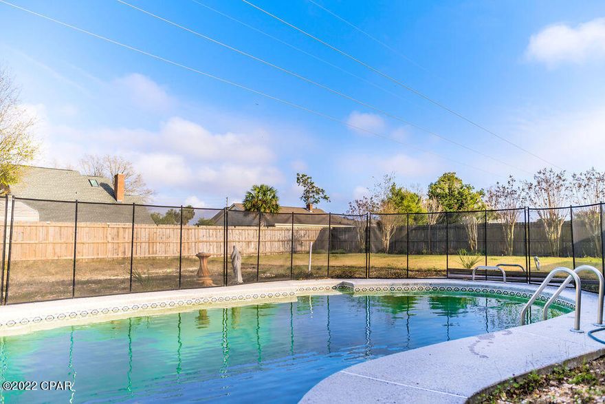 UNDER CONTRACT BUT ACCEPTING BACK UP OFFERS!!! Partially remodeled Brick home with an inground POOL and beautiful fireplace!! --- This home is perfect for an investor or someone willing to finish doing the remodeling. The home is in move-in ready condition, aside from the master bathroom that is currently gutted. The sellers were in the process of remodeling, and got a job offer to move so they couldn't finish.  Come put your personal finishing touches on this spacious pool home! Located central to all of the shopping and restaurants that Panama City has to offer. This home is large in size, featuring 2,820 Square Feet and 4 bedrooms/2.5 bath featuring a large family room and separate den. This home could be a real stunner when completed. Call your agent to schedule a private showing today