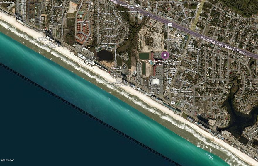 Come take a look at this perfectly located lot in PCB! Located less than a 1/2 mile to the worlds most beautiful beaches and in the very popular and fast growing ''west end'' of Panama City Beach! There are tons of options here! You can build your dream home, build a duplex and live in one side, or build a duplex and rent out both sides for rental income of $60,000+!!! This lot sits only 5 minutes away from Pier Park and some of the best restaurants in all of Bay County! Being priced to sell so this lot won't last long! Make this deal your own and enjoy your own slice of beach life!