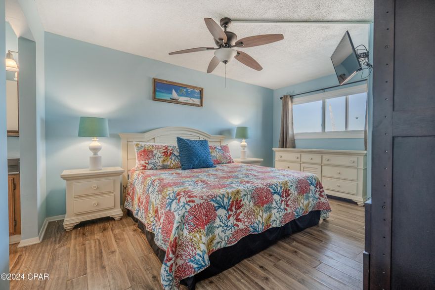 Gulf-front 10th-floor condo at The Summit in Panama City Beach. This 1-Bedroom, Two-Full-Bath beachfront unit features panoramic Gulf views, direct deeded beach access, and a private balcony overlooking the white-sand shoreline.
The Summit is a Gulf-front resort community offering two beachfront pools (one heated seasonally), two kiddie pools, indoor and outdoor hot tubs, sauna, fitness center, shuffleboard, and lighted tennis and pickleball courts. On-site conveniences include a Tiki Bar & Grill, ice cream shop, and a full-service convenience store. Open parking available.
Prime location near St. Andrews State Park, marinas, restaurants, shopping, and popular Panama City Beach attractions. Strong potential for short-term vacation rental income or personal use.
All information deemed reliable but not guaranteed; buyer to verify if important. ts central location places you near St. Andrews State Park, marinas, popular restaurants, lively entertainment, and a variety of shopping options, ensuring you're never far from the best the area has to offer.
The Summit, a gated community, provides an array of resort-style amenities to enhance your experience. Enjoy two beachfront pools, including one that is heated seasonally, along with two kiddie pools, poolside hot tubs, and an indoor sauna and hot tub for ultimate relaxation. The community features a fitness center, shuffleboard, and lighted tennis and pickleball courts for those seeking an active lifestyle. The poolside Tiki Bar & Grill offers a perfect spot to grab a bite while taking in the Gulf views, and the on-site ice cream shop and convenience store add to the ease of living here. Ample open parking ensures hassle-free access to your condo.
Don't miss the chance to own this beautiful piece of paradise and start living the Gulf-front lifestyle you've always dreamed of. This condo is a great choice for personal use or rental income. Schedule your showing today!
All information is deemed reliable but not guaranteed; buyers are advised to verify if important.