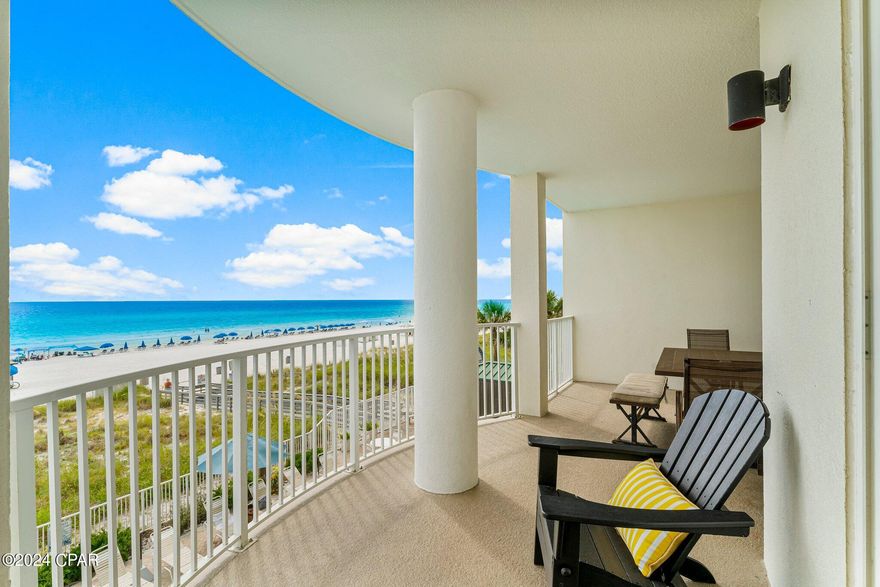 'CURRENTLY UNDER CONTRACT, SELLER WILL CONSIDER BACKUP OFFERS' This beautiful condo unit has had over $50k worth of upgrades added within the past 2 years, and it grosses approximately $75k per year in vacation rental income! Updates within the past 2 years include HVAC, 2 sets of sliding glass doors (primary suite and living area), stainless-steel appliances, fresh paint throughout, new shiplap accent wall in the living and dining area, and all new furniture, decor, and smart TVs.  Ocean Ritz features a heated pool, hot tub, sauna, fitness center, and grilling area for guests.  Updates to the building in recent years include fresh exterior paint in an updated color scheme, updated P1 and P2 lobbies, 2 new high-speed elevators, new composite decking on the beach boardwalk, and more!  The unit has 2 king bed suites, each with their own private bathrooms, and a full/twin bunk room as the 3rd bedroom with direct access to the 3rd bathroom that is also accessible in the entry hallway.  The rear master bedroom and living area have access to the oversized balcony.  Contact us today to make this beautiful unit your own personal piece of paradise! Listing Agent has an ownership interest in this property and is a licensed Real Estate Broker in the State of Florida.