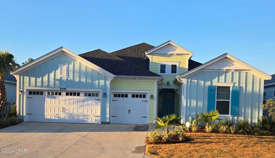 Live the coveted 55+ community of Latitude Margaritaville Watersound right now!  Home available for over 6 months.  Relax on the screened in lanai.  It just doesn't get any better!  Close to all the amenities!  This St. Bart, Island Collection features 3 bedrooms, 3 baths, den, fireplace and a 3 car garage.  Furnished, move in ready including ALL utilities and appliances included (refrigerator, range, dishwasher, microwave, washer and dryer).  No yard work required so you'll have lots of time to enjoy all the amazing activities and meet new friends!

RENTAL REQUIREMENTS:
At least 1 tenant MUST be 55+

LONG-TERM (over 6mo to 1yr) 
SMOKING is not permitted in any home or lanai/porch
BACKGROUND CHECK (credit, criminal, eviction) required & paid for by each tenant
PETS  (small dog only)
$$ Due upon lease signing: Security Deposit $$ Due at Lease Start:  1st mo + last mo+ cleaning fee + pet fee due at move-in
COMMUNITY ACCESS - tenants purchase all gate & amenity access credentials through HOA (transponders & passports).  Tenants have full use of all amenities just as a homeowner has.