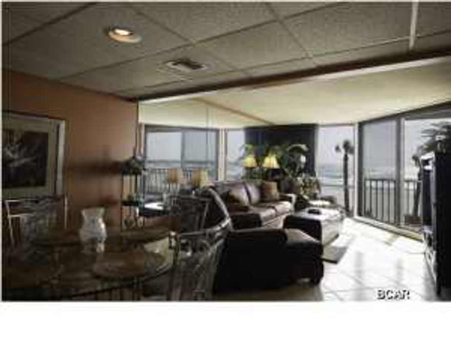 Beautiful Edgewater Resort. This 1-bedroom 2-full bathroom condo is located in one of the low rise beach front buildings. This unit has a gulf front master bedroom and a gulf front living room with both having access to the gulf front balcony. This is a remodeled super clean unit and a must see. Call today!