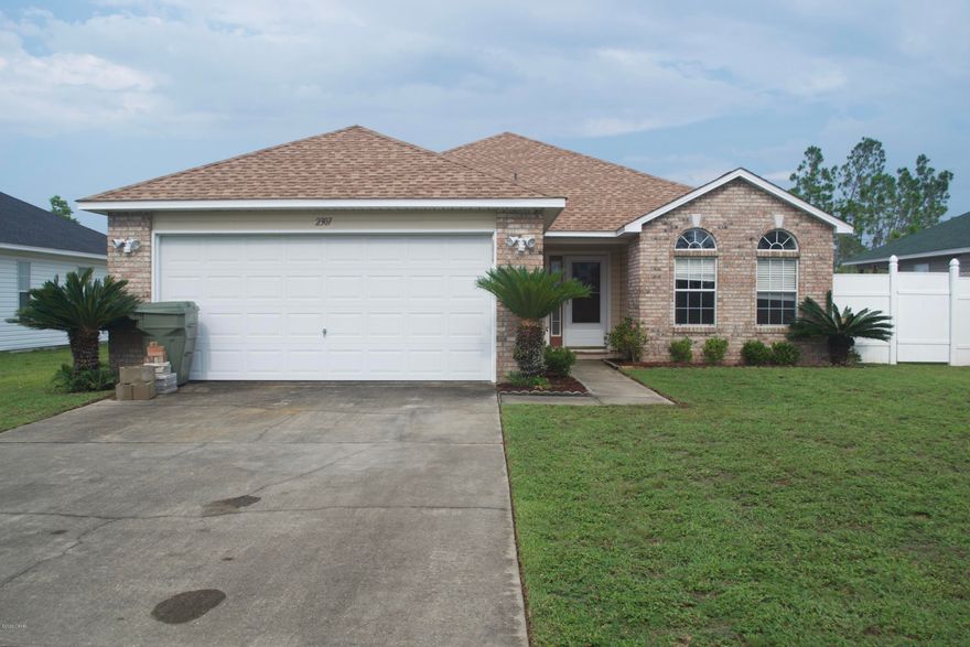 NEW RENTAL Available in Lynn Haven available IMMEDIATELY! This 3 bedroom 2 bath home offers a large open living space with a fireplace, a screen in porch, yard building and fenced in backyard! Centrally located near schools, restaurants and shopping! The drive to TAFB is a breeze from this location! For showings call Tannor 850-890-7211 and for applications call Lindsay 850-270-4200.