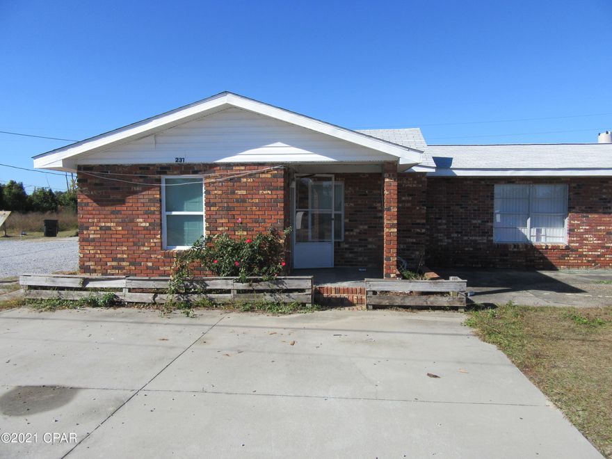 Newly Remodeled 2-bedroom 1 bath duplex convenient to shopping and dining. LVT floors and ceiling fans throughout All property sizes and ages are approximate, please measure and/or verify if important.

School assignments are subject to change, please check with Bay County for most accurate information.

Deposit is the same as the rent. Pets NOT Allowed!