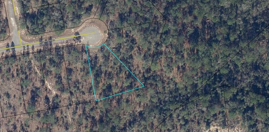 Nice larger building lot in Sunny Hills. Lot is .47 +/- acre, mostly wooded and on a cul de sac. Sunny Hills is restricted to site built homes only, no mobiles. Several fishing areas and Boat Lake for seasonal swimming and family gatherings. Approx. 35 miles from Panama City and 20 miles from Chipley for shopping and medical amenities.