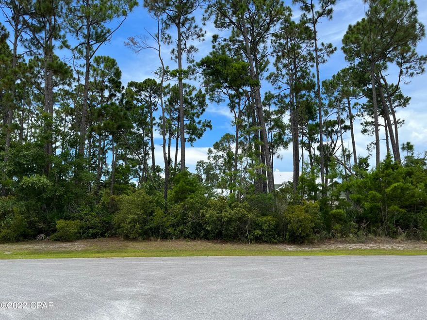 COME BUILD YOUR DREAM HOME TODAY! Wonderful lot located in the prestigious gated community of Martinique.  Generous size lot, wonderful amenities including walking trails, pool, playground, public sitting areas with relaxing views throughout, charming bridges, ponds and fountains!  You'll love the tranquility you feel when you walk or bike this popular neighborhood. Just outside the security gates, you'll find some of the most popular restaurants on the beach, plus just minutes to the gulf and St. Andrew's Park. This is the community you've been searching for!! Plus very affordable HOA dues!