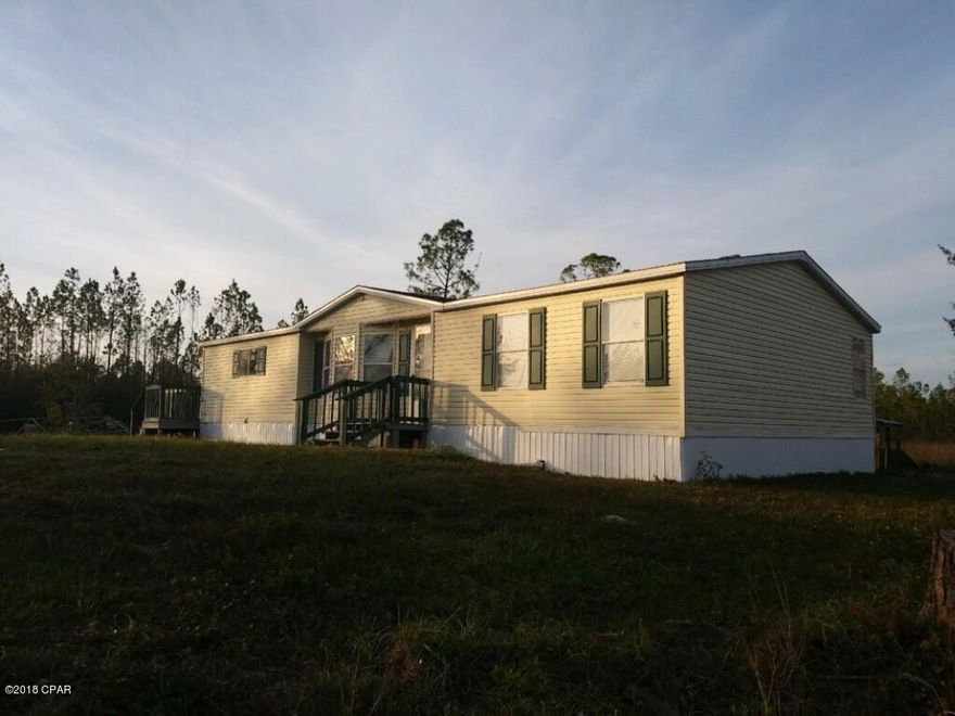 Beautifully remodeled 3 bedroom, 2 bath mobile home on 3.90 ACRES OF LAND!  This move in ready home features over 1300 square feet of living space, fresh interior paint, new lighting and fixtures, brand new flooring throughout. Also has a spacious kitchen along with new appliances, a BRAND-NEW HVAC SYSTEM and A BRAND NEW ROOF!!! See Lithia's best valued home today!! See it now before this amazing opportunity passes you by!